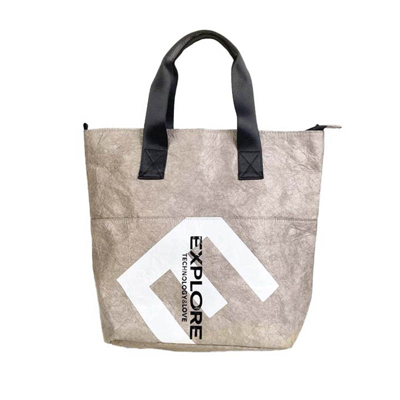 Tyvek Tote Bag con cerniera